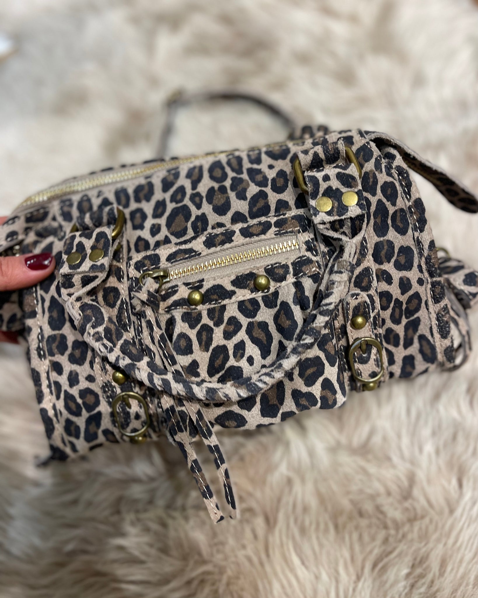 Sac mini léopard - LOLITA
