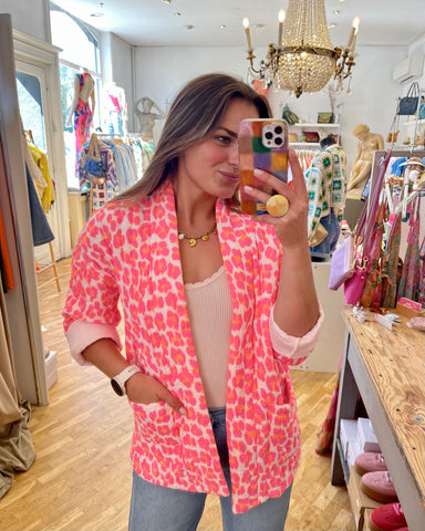 Veste leopard - ROSE