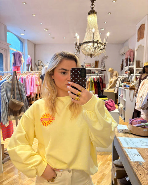Yellow sweater - ST TROPEZ