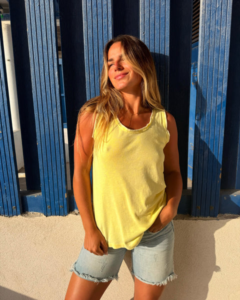 Top jaune - MÉVA