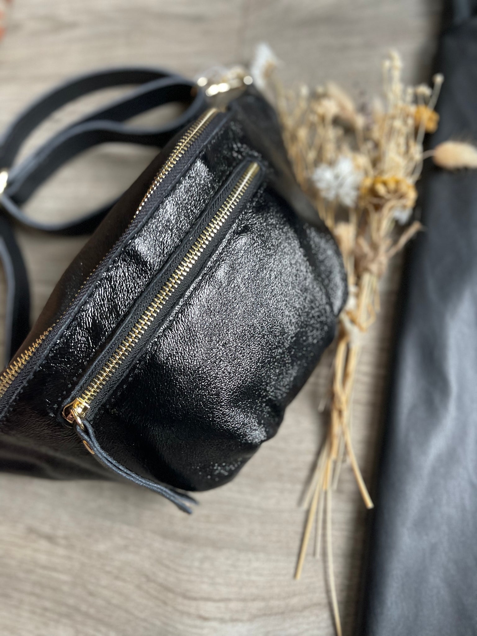 Sac bandoulière - NOIR