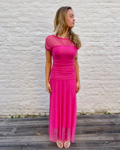 Robe rose - CHRISTIE