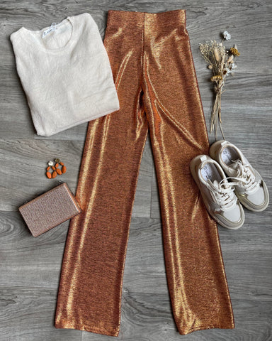 Pantalon - ORANGE