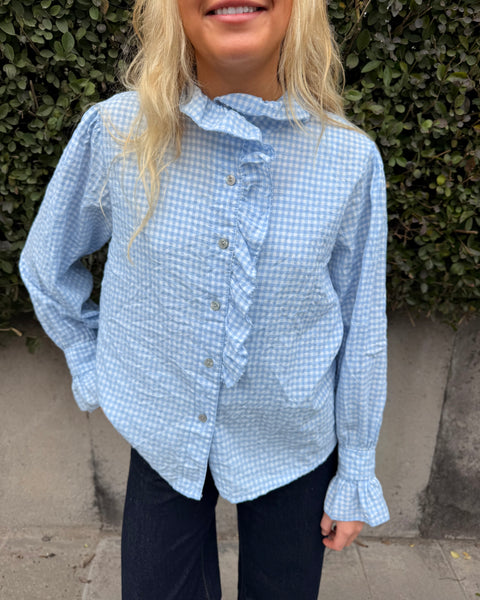 Blue blouse - Dragonfly