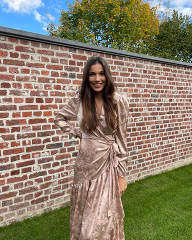 Robe beige - NORA