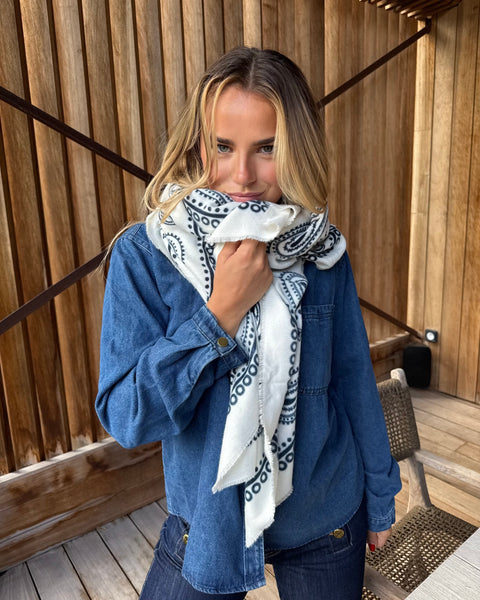 Écharpe bleu - PACHA