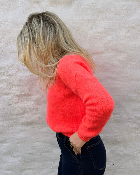 Coral V-neck cardigan - ICON