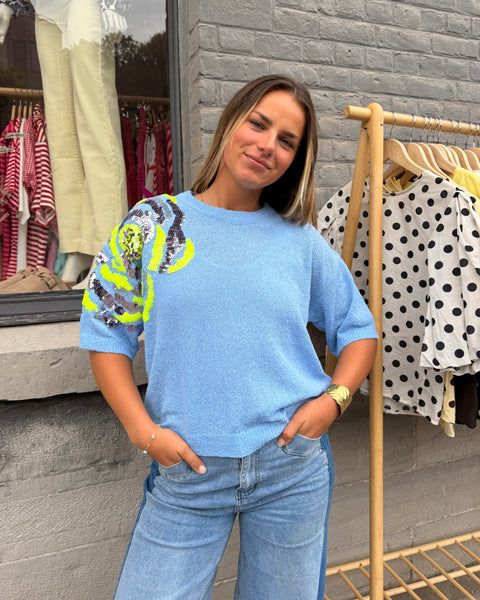 Pull bleu - SEBIA