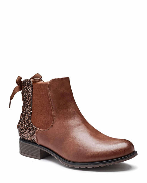 Bottines camel - POLINE