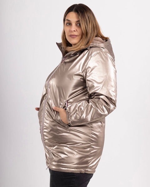 Veste grande taille bronze - RORRY