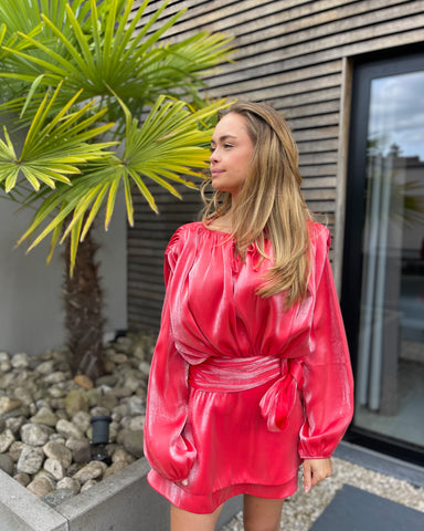 Robe corail - CAMILLE