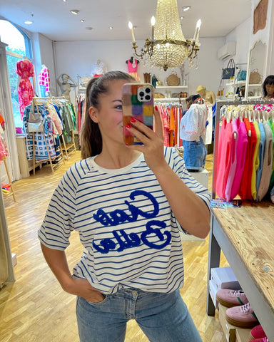 T-shirt bleu - CIAO BELLA