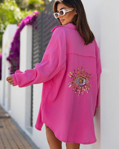 Chemise rose - GEORGY