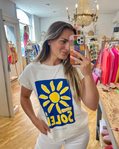 T-shirt bleu - SOLEIL