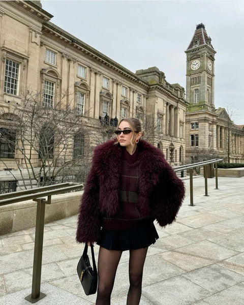 Veste burgundy - FURIUSIA