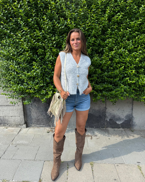 Gilet gris clair - BALY