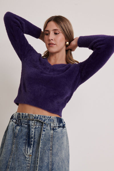 Pull mauve - HUDA