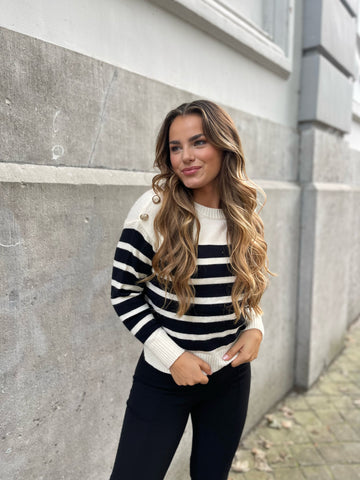 Pull blanc - MARRIN