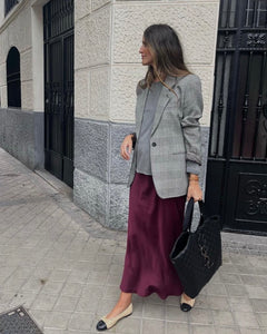 Jupe burgundy - SASIE