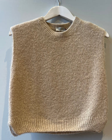 Pull sans manches beige - RORY
