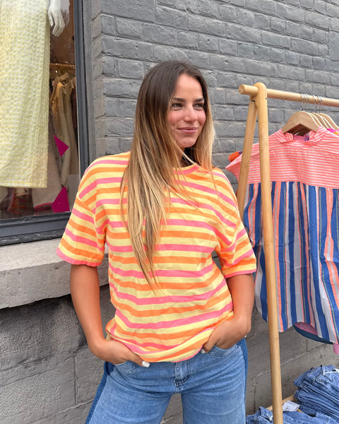 T-shirt jaune - LIGNÉ