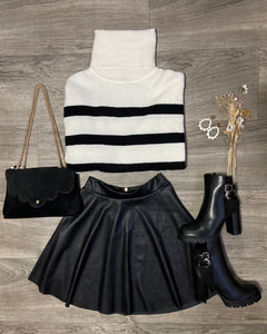 Jupe simili cuir - COOPER