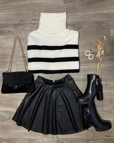 Jupe simili cuir - COOPER