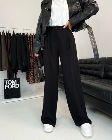 Pantalon de costard - NOIR