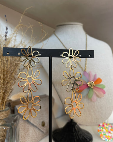 Boucles d’oreilles - FLORA