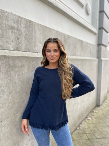 Pull bleu - CAROLINE