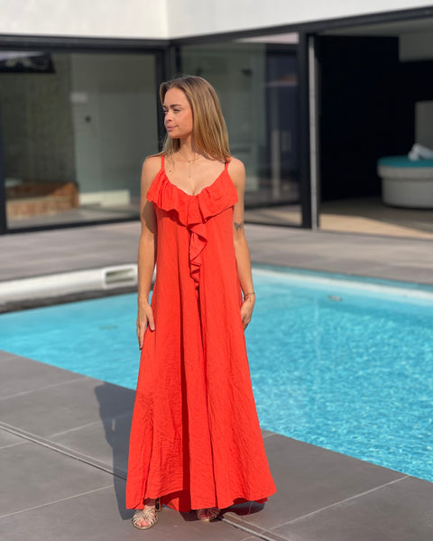 Robe orange - HAVANAIS