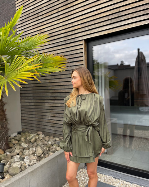 Robe kaki - CAMILLE