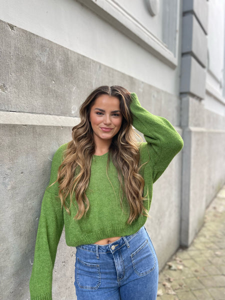 Pulls verts - MATHILDE