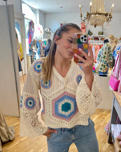 Haut crochet Lila - KAMI