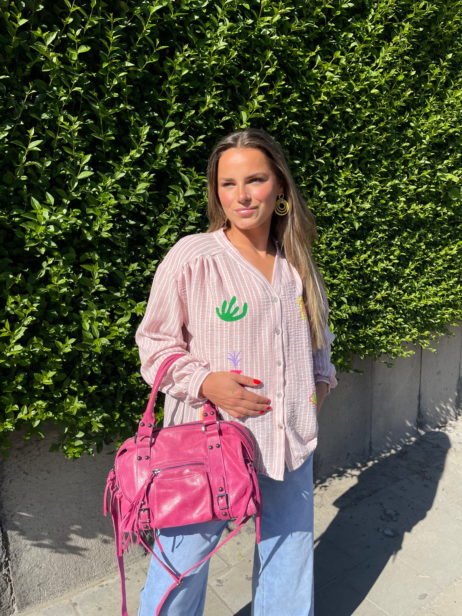 Chemise rose - PLAGE
