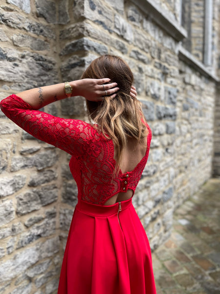 Robe rouge - MAËLYS