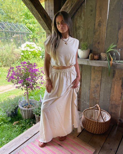 Ensemble jupe beige - JAISA