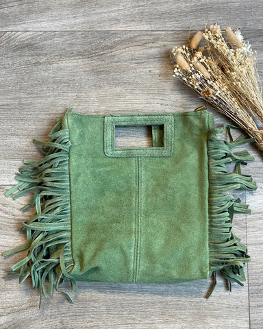 Sac daim vert - MAJE