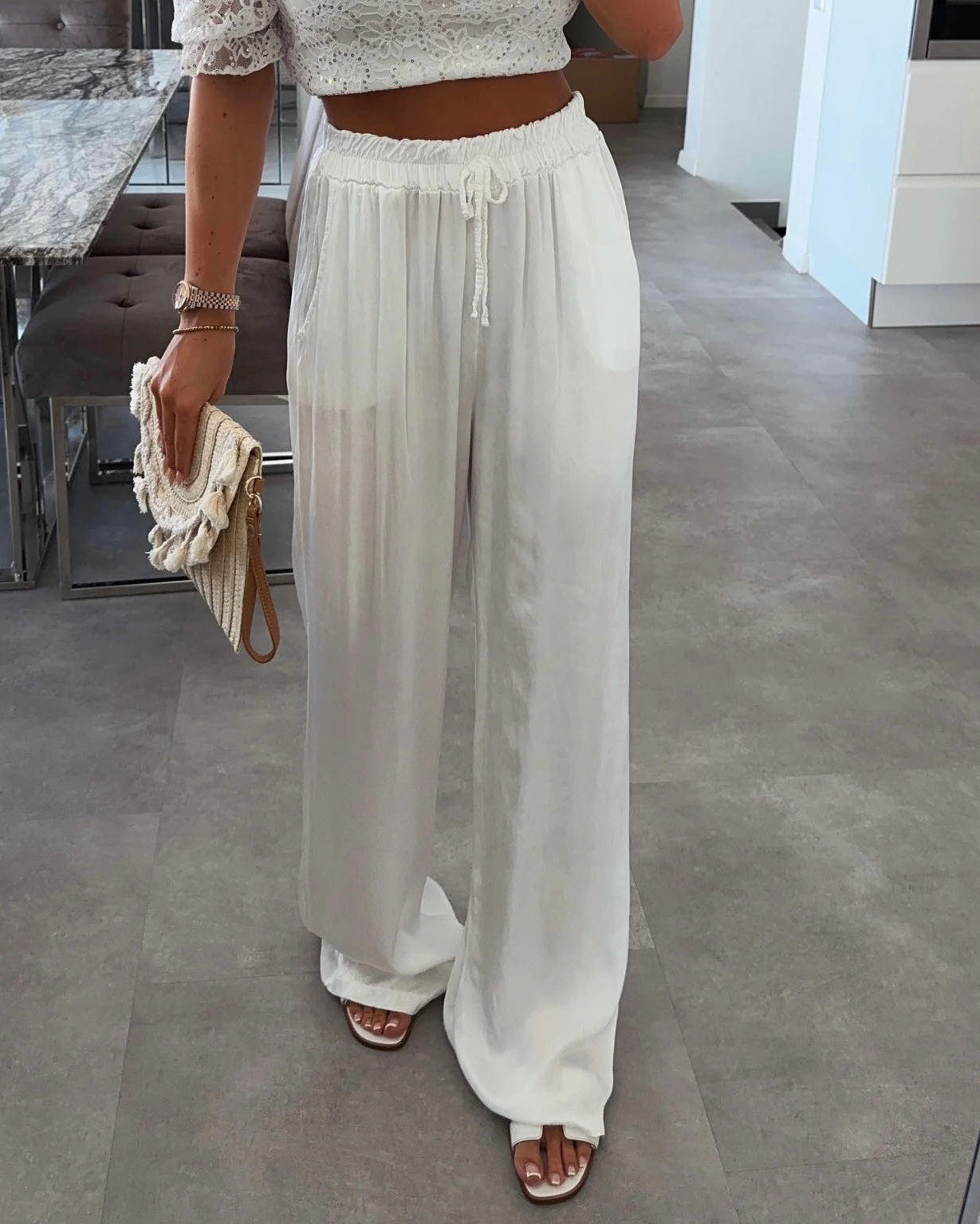 Pantalon blanc - GRIMAUD