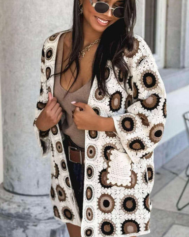 Gilet mi long - BEIGE