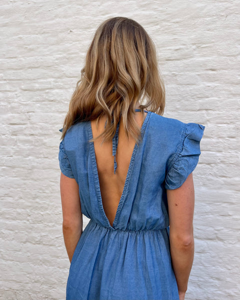 Robe bleue jeans - ESPÉRA