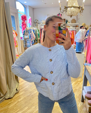 Veste bleue - CLAIRE