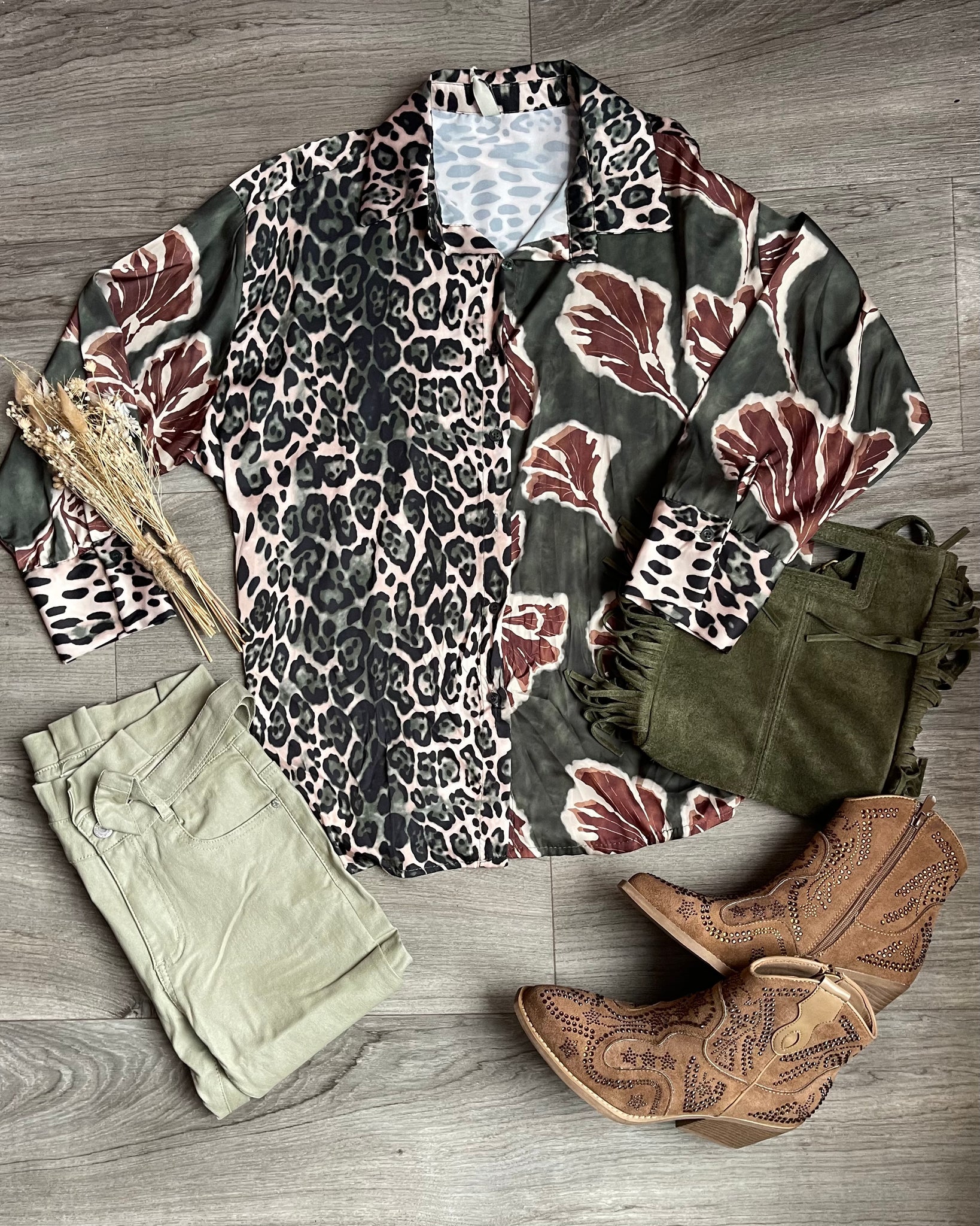 Chemise verte - JAJI