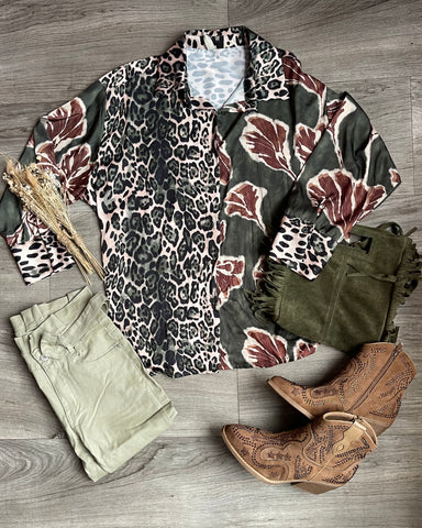 Chemise verte - JAJI