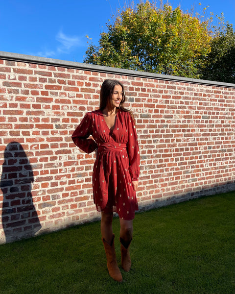 Robe terracotta - JOY