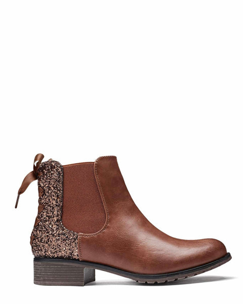 Bottines camel - POLINE