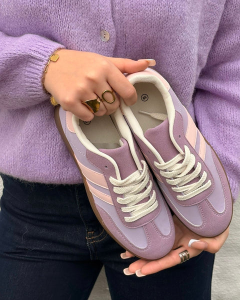 Purple sneakers - DIDAS