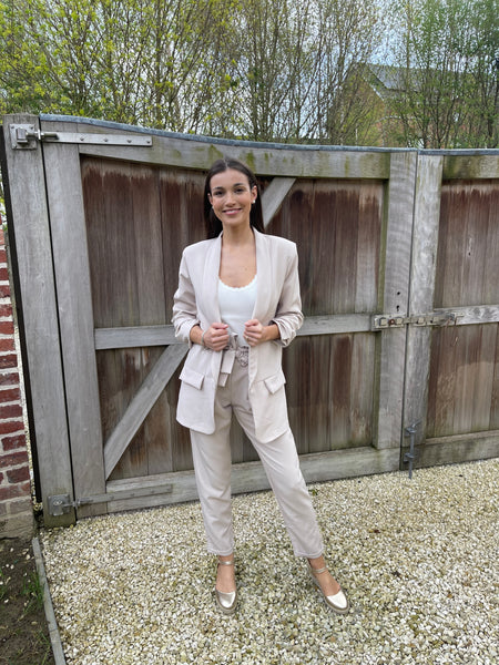 Pantalon beige - SYBILLE