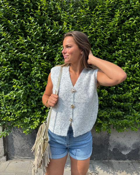 Gilet gris clair - BALY