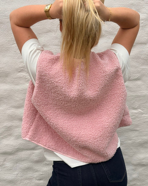 Gilet rose pale - ROSA